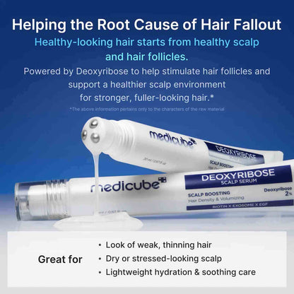 Transform Thinning Hair at the Root – Deoxyribose Scalp Density Ampoule