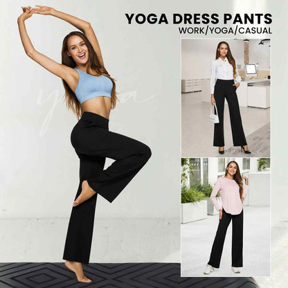 Ultimate Softness: Women's High-Waist Wide-Leg Yoga Casual Pants