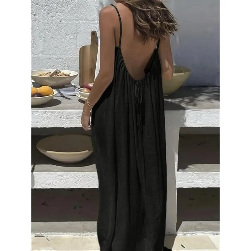 Sculpting Low-Back Cami Sundress