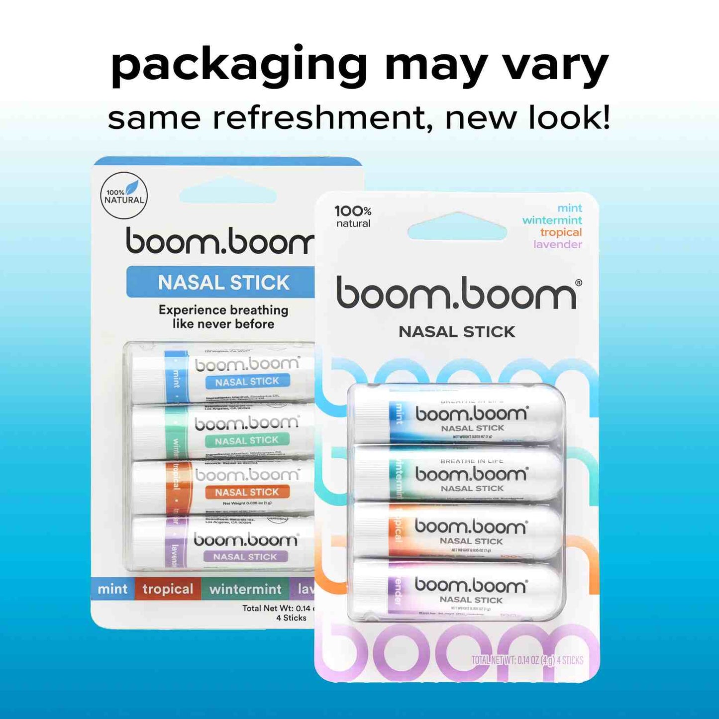 Instantly Refresh Your Senses & Boost Focus with All-Natural Nasal Inhaler Sticks