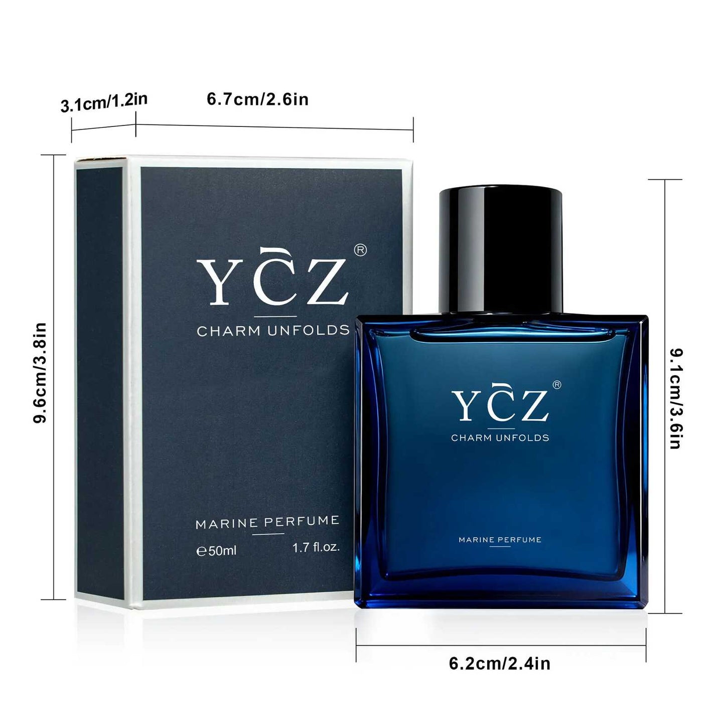 Midnight Marine Eau De Parfum – The Ultimate Long-Lasting Men's Fragrance