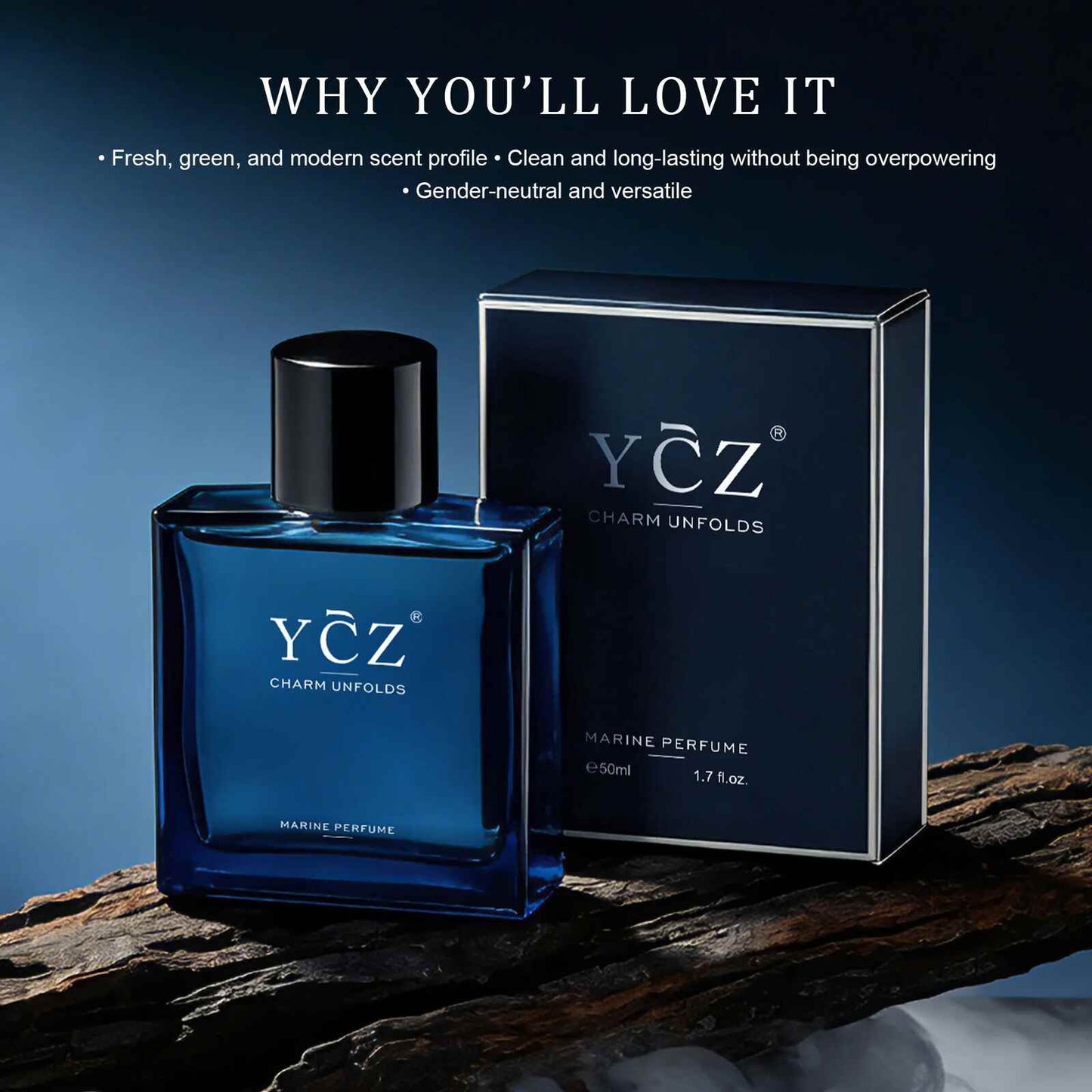 Midnight Marine Eau De Parfum – The Ultimate Long-Lasting Men's Fragrance