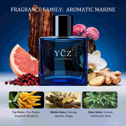 Midnight Marine Eau De Parfum – The Ultimate Long-Lasting Men's Fragrance