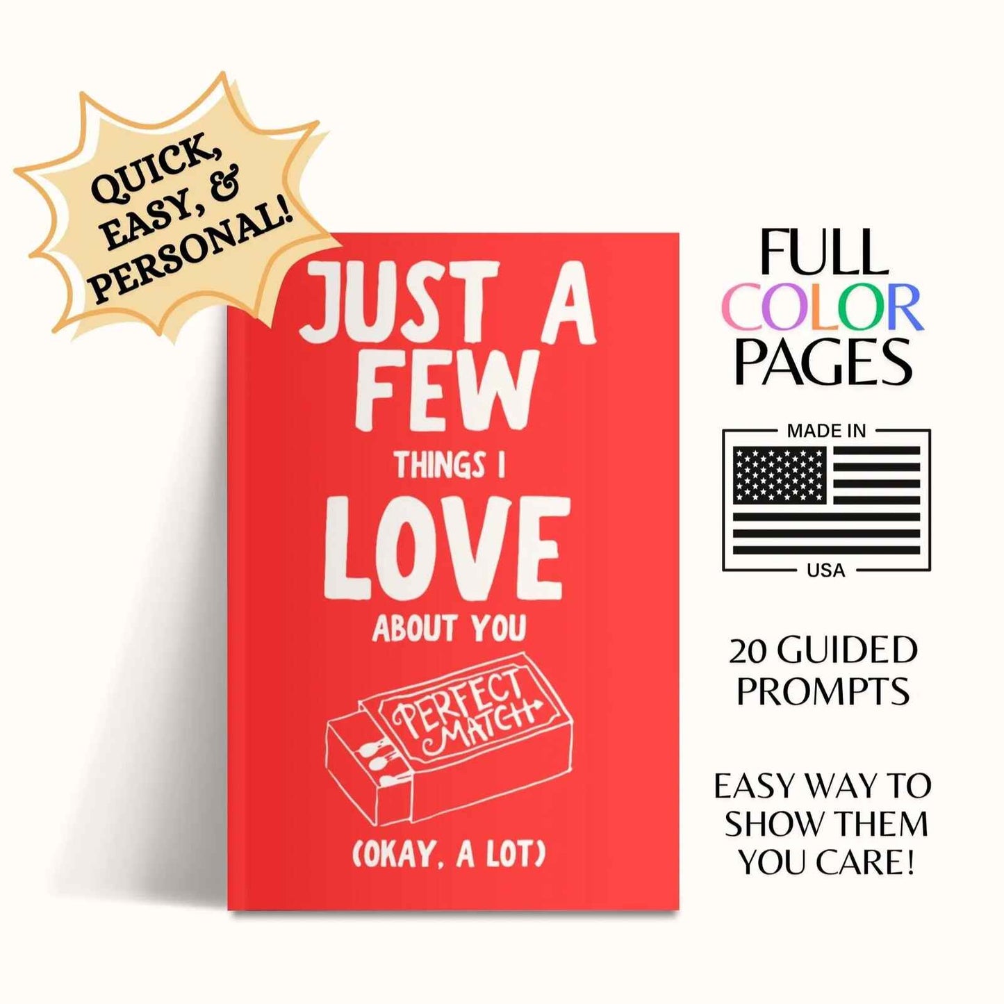 Express Your Heart Easily: The Ultimate Fill-in-the-Blank Love Journal