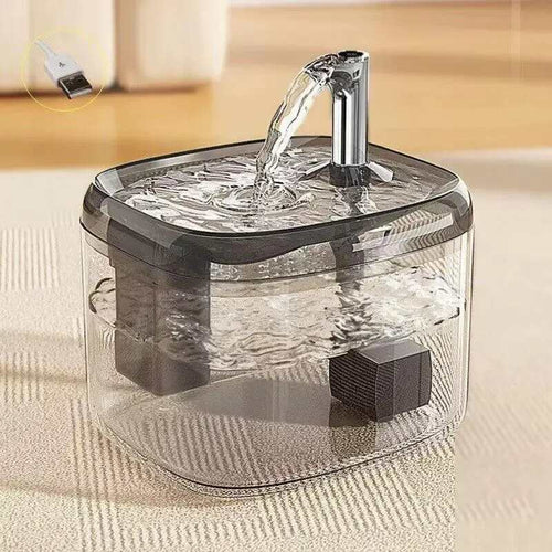 1.5L Automatic Cat Water Fountain Dispenser with Filter