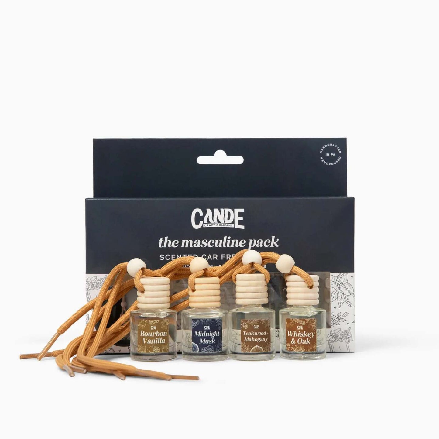 Transform Every Drive with the Multi-Scent Hanging Car Fragrance Diffuser Bundle