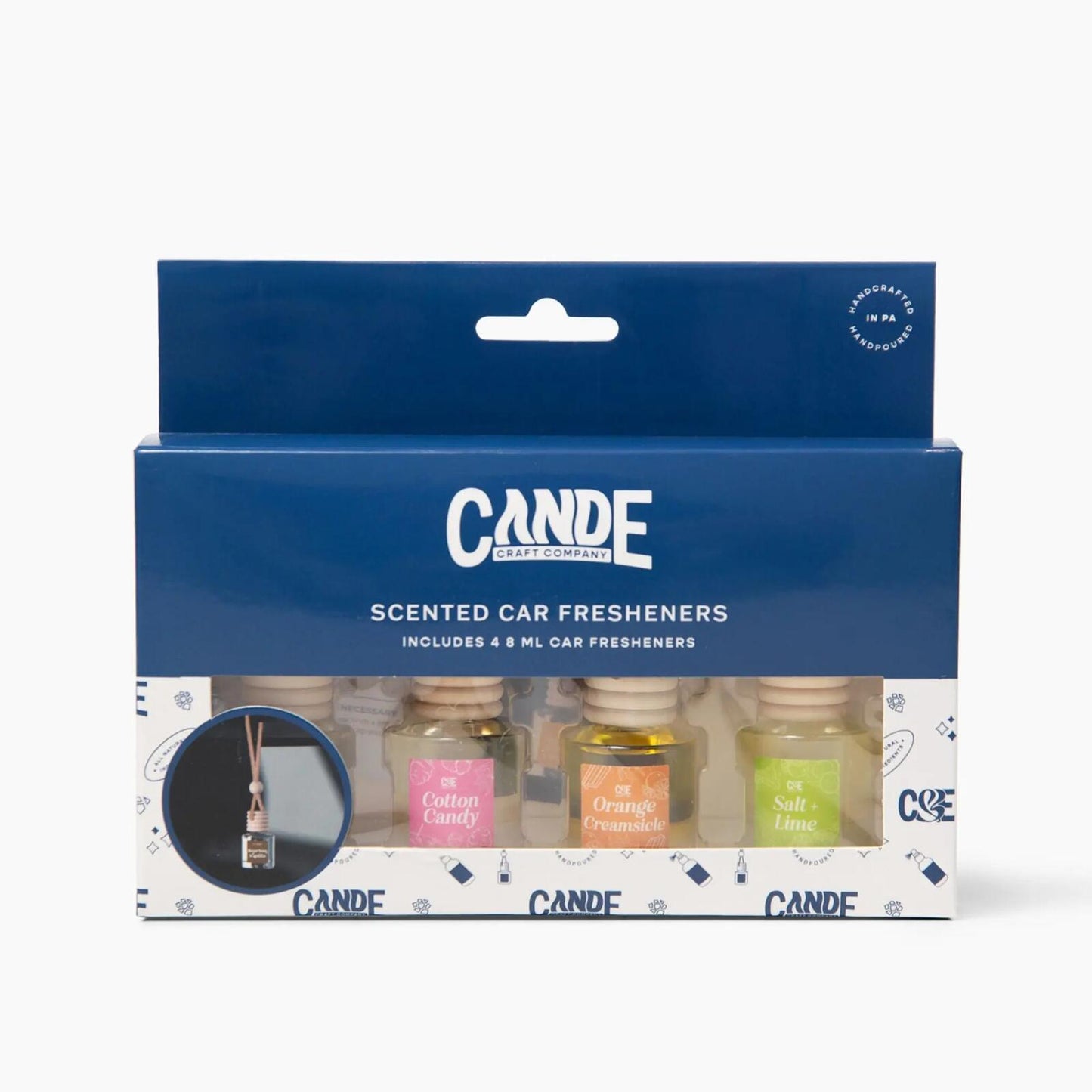 Transform Every Drive with the Multi-Scent Hanging Car Fragrance Diffuser Bundle