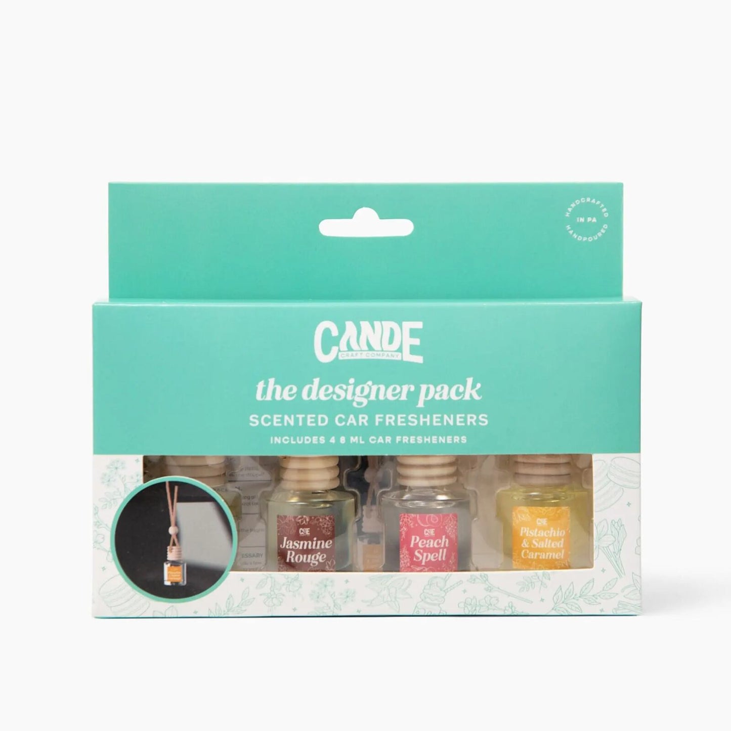 Transform Every Drive with the Multi-Scent Hanging Car Fragrance Diffuser Bundle