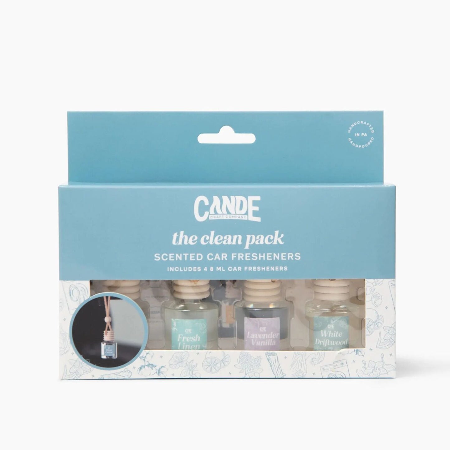 Transform Every Drive with the Multi-Scent Hanging Car Fragrance Diffuser Bundle