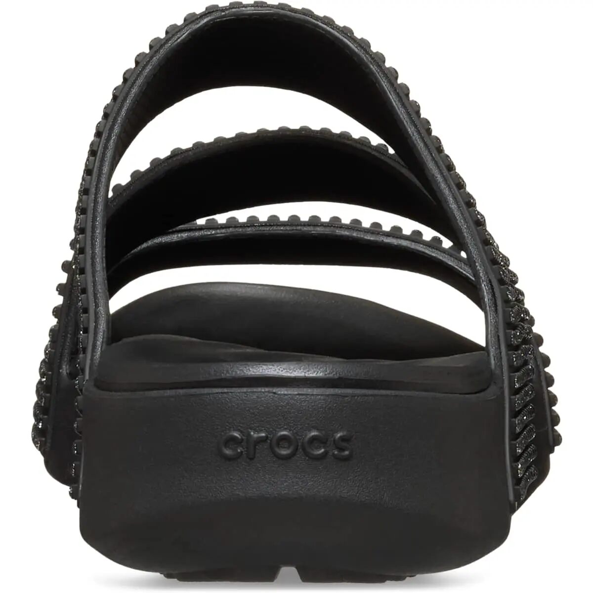 Sparkling Cloud-Cushion Strappy Sandals