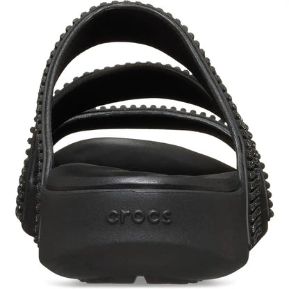 Sparkling Cloud-Cushion Strappy Sandals