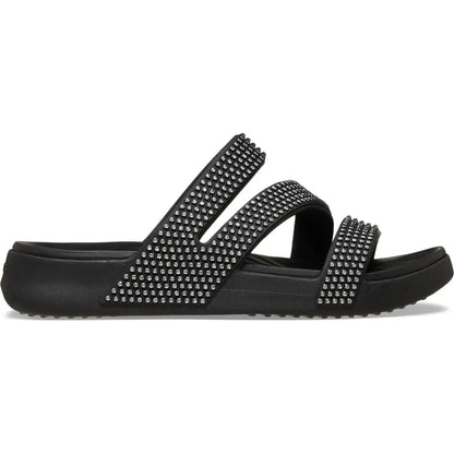 Sparkling Cloud-Cushion Strappy Sandals