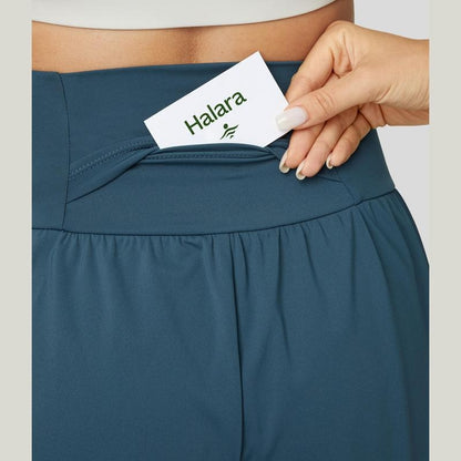 Move Free & Stay Covered: Super High-Waisted 5" 2-in-1 Active Shorts