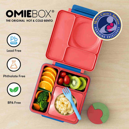 Insulated Bento Lunch Box with Integrated Thermal Flask