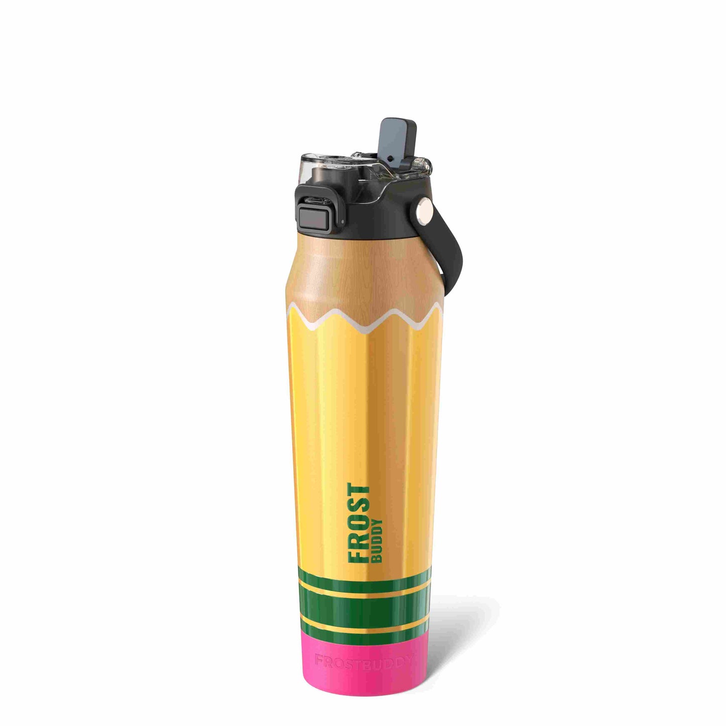 Dual-Function Stainless Steel Water Bottle — Sip & Chug Dual Lid