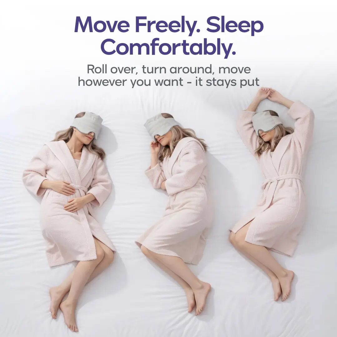 Deep Sleep Guaranteed: Deep Touch Pressure Weighted Eye Mask