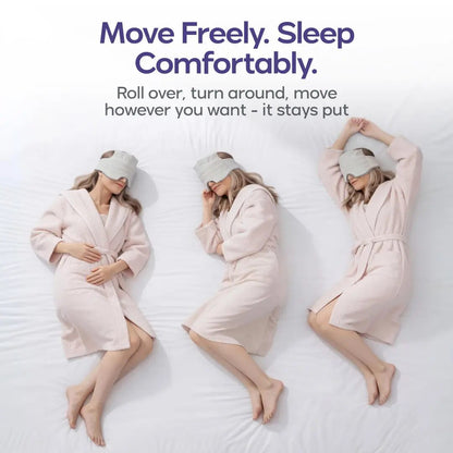 Deep Sleep Guaranteed: Deep Touch Pressure Weighted Eye Mask