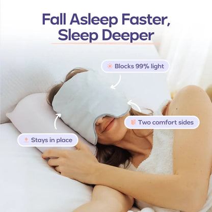 Deep Sleep Guaranteed: Deep Touch Pressure Weighted Eye Mask