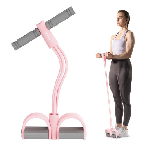 Multifunction Pedal Resistance Band Elastic Pull Rope Trainer