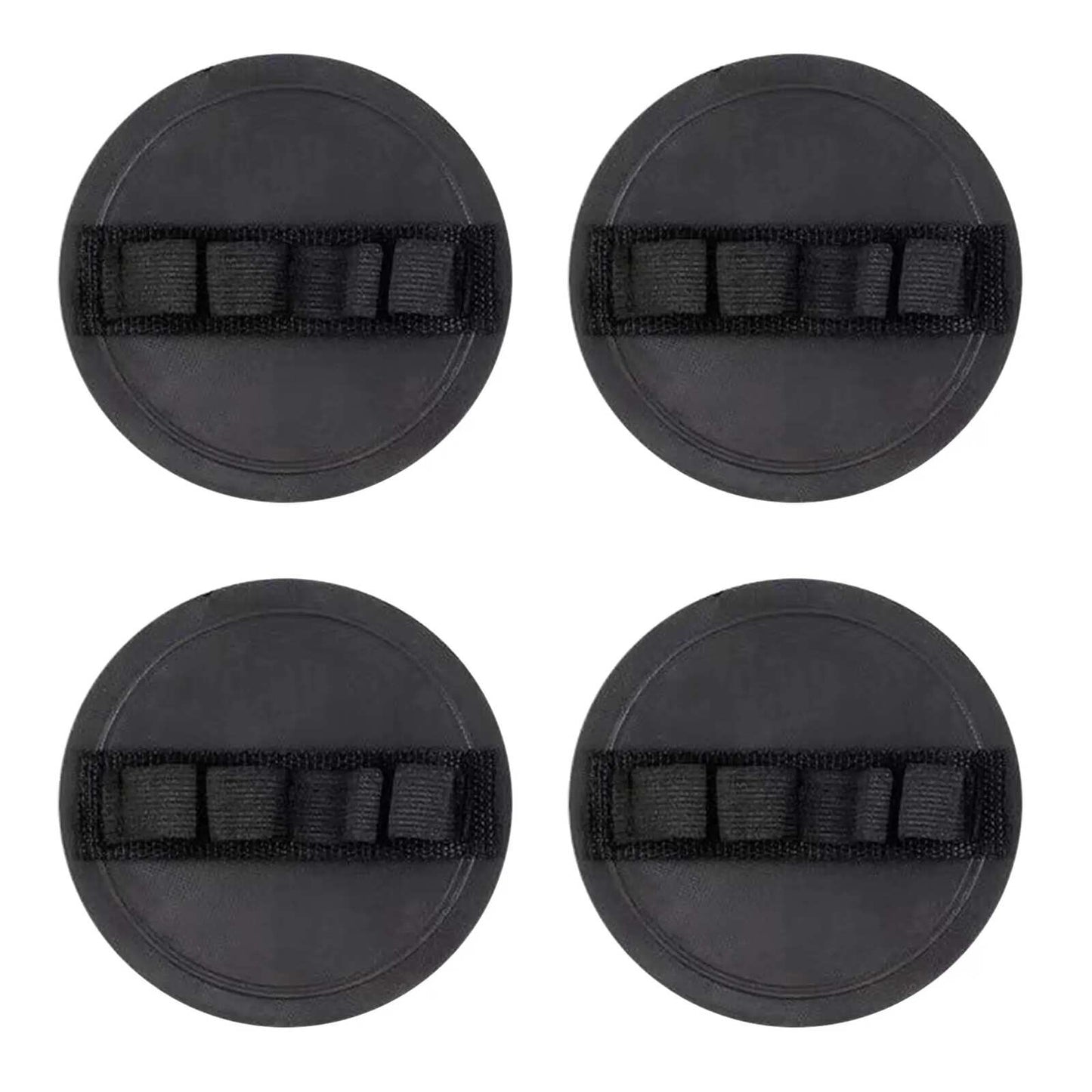 4-Pack Soft Rubber Shower Scrubber: Gentle Exfoliation for All Skin Types