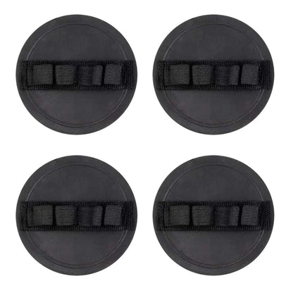 4-Pack Soft Rubber Shower Scrubber: Gentle Exfoliation for All Skin Types