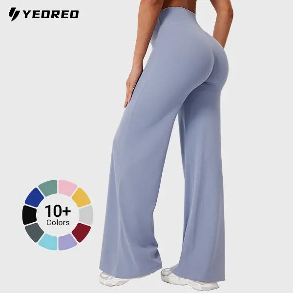 Ultra-Soft High-Waisted Flare Leggings