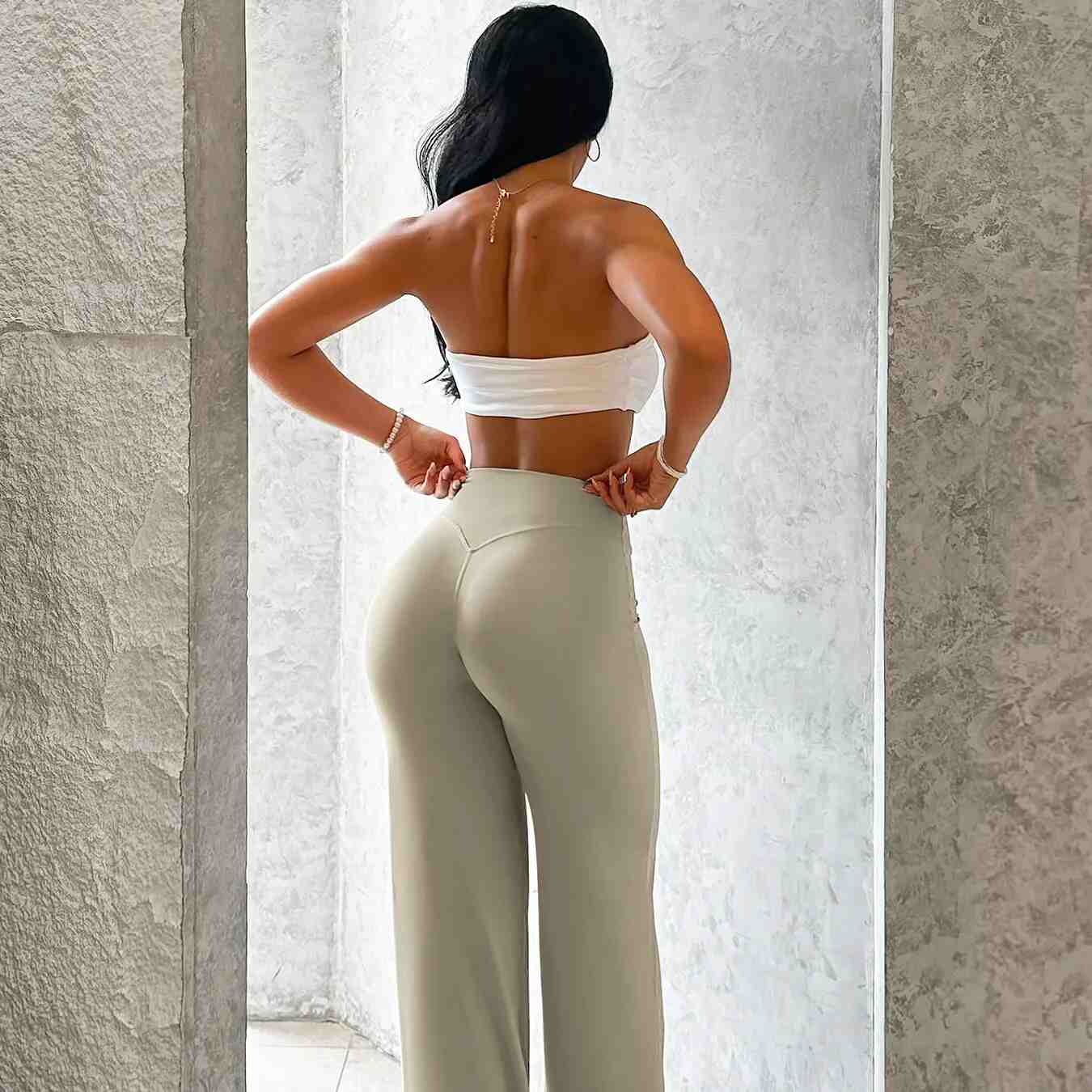 Ultra-Soft High-Waisted Flare Leggings