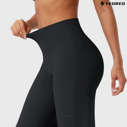 Ultra-Soft High-Waisted Flare Leggings