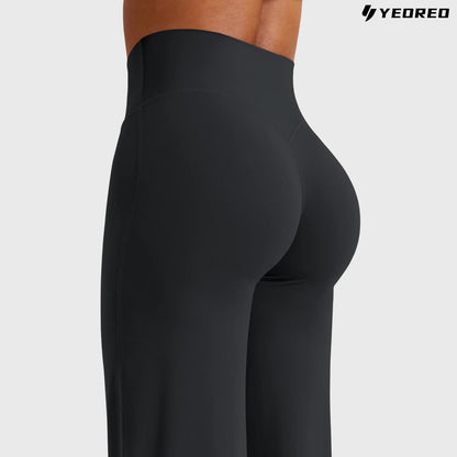 Ultra-Soft High-Waisted Flare Leggings