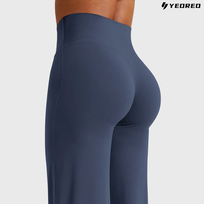 Ultra-Soft High-Waisted Flare Leggings