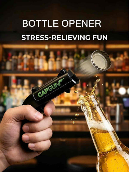 Stainless Steel Spring Cap Opener – Effortless Bottle Opening Tool