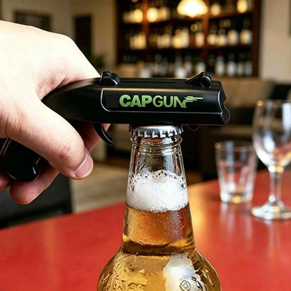 Stainless Steel Spring Cap Opener – Effortless Bottle Opening Tool