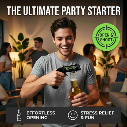 Stainless Steel Spring Cap Opener – Effortless Bottle Opening Tool