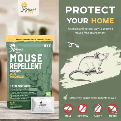 Natural Peppermint Rodent Repellent Pouches