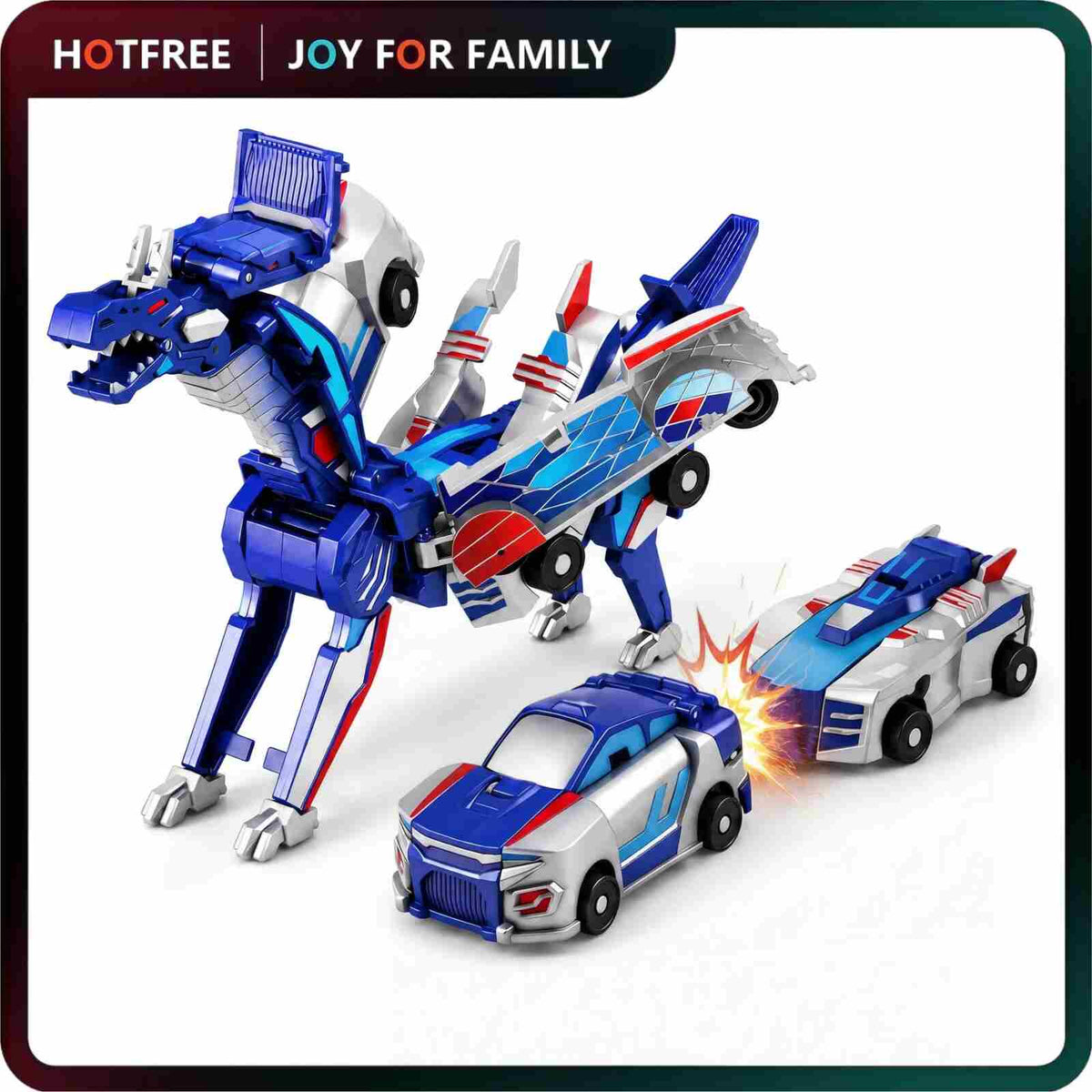 Unleash Double the Fun with the 2-in-1 Morphing Dinosaur Toy