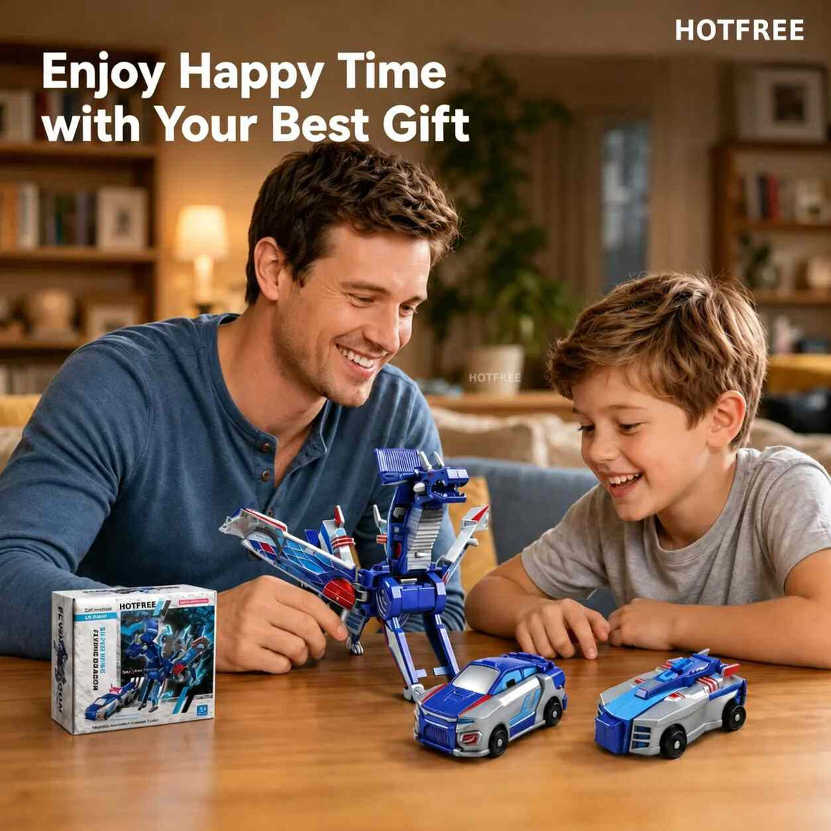 Unleash Double the Fun with the 2-in-1 Morphing Dinosaur Toy