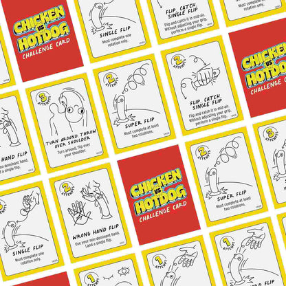 Chicken vs Hotdog Flip Challenge: The Ultimate Suction Toy Party Game