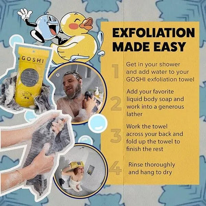 [BUY 1 GET 1 FREE] Reveal Radiant Skin with the Ultimate Japanese Exfoliating Towel