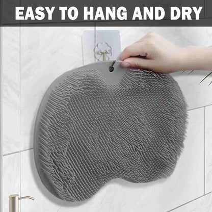 [BUY 1 GET 1 FREE] Hands-Free Silicone Foot & Back Shower Scrubber