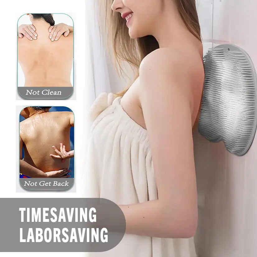 [BUY 1 GET 1 FREE] Hands-Free Silicone Foot & Back Shower Scrubber