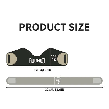 Ergonomic Silicone Patella Tendon Knee Support Strap