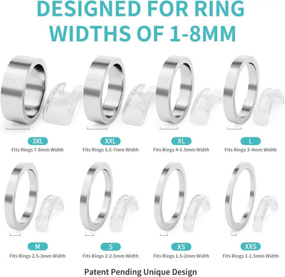 [BUY 1 GET 1 FREE] Perfect Fit Guaranteed: Invisible Ring Size Adjuster Set
