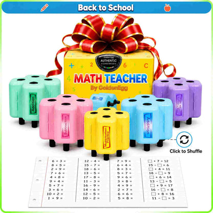 Endless Practice In One Roll – 4-in-1 Math Roller Stamp