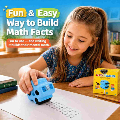 Endless Practice In One Roll – 4-in-1 Math Roller Stamp