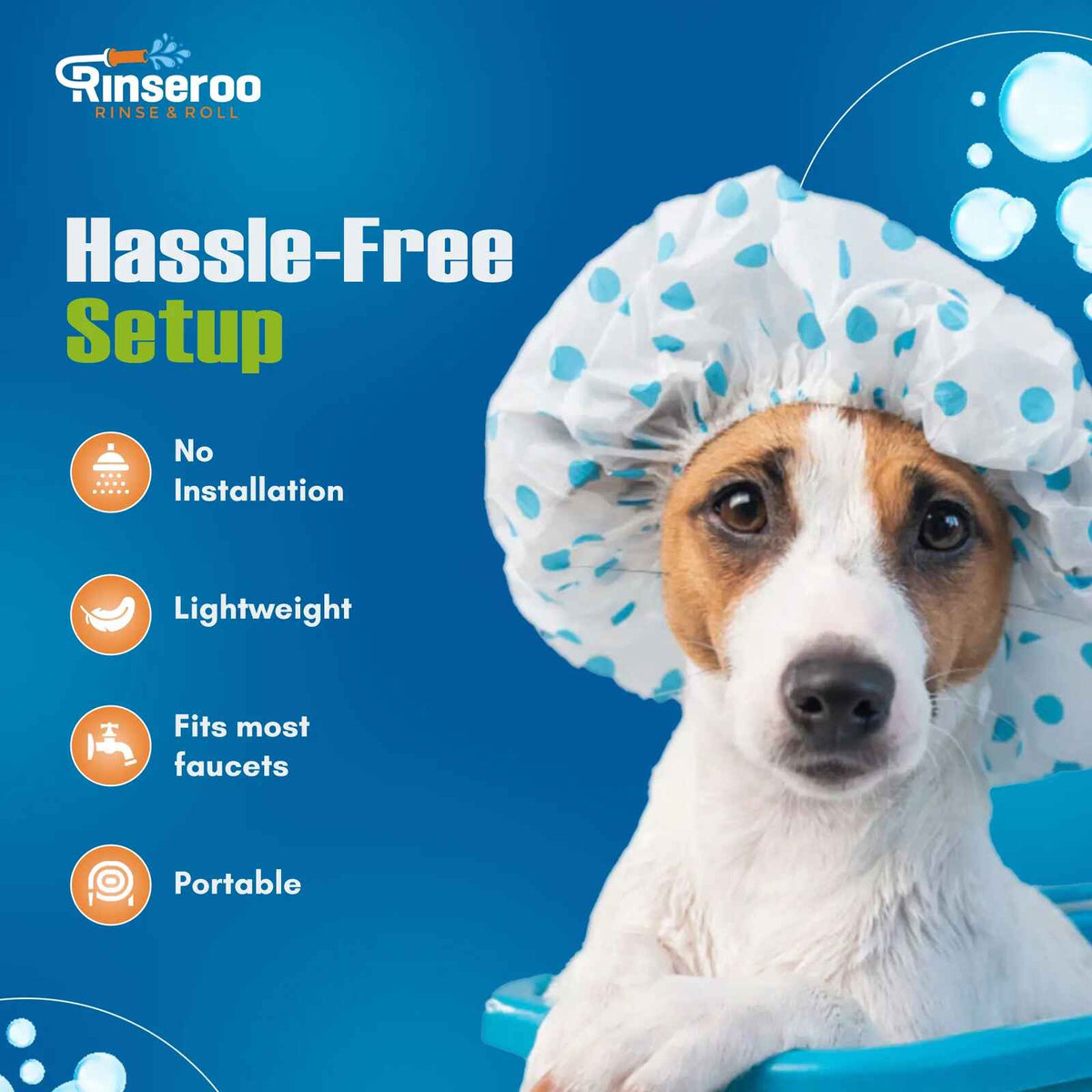 Instant Slip-On Faucet & Tub Sprayer Hose
