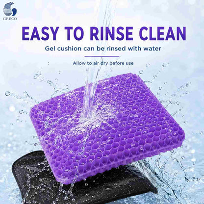 Ultimate Breathable Gel Seat Cushion for Pain-Free Sitting