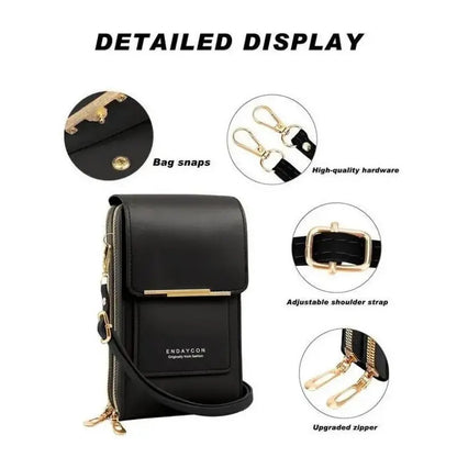 Touchscreen Phone Crossbody Bag – Quick Access & Daily Storage