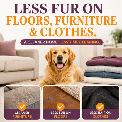 5-Inch Pet Deshedding Tool — Remove 95% Loose Hair