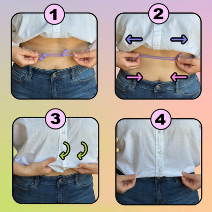 [BUY 1 GET 1 FREE] Adjustable Sweater Crop Band – Instant Tuck in Seconds