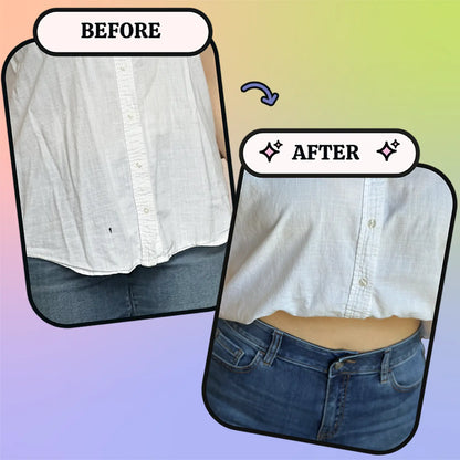 [BUY 1 GET 1 FREE] Adjustable Sweater Crop Band – Instant Tuck in Seconds